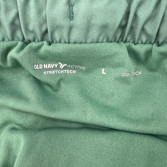 Old Navy Active Womens StretchTech DryWick Shorts L Green - Picture 5 of 7